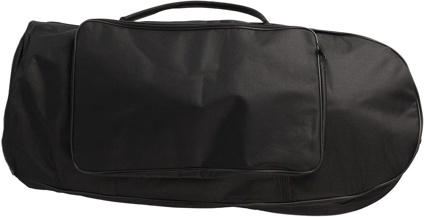 Trombone Storage Backpack, Multifunctional Oxford Cloth Trombone Gig Bag, Large Capacity for Guitar Violin Ukulele Keyboard Drums, Adjustable Shoulder Straps,