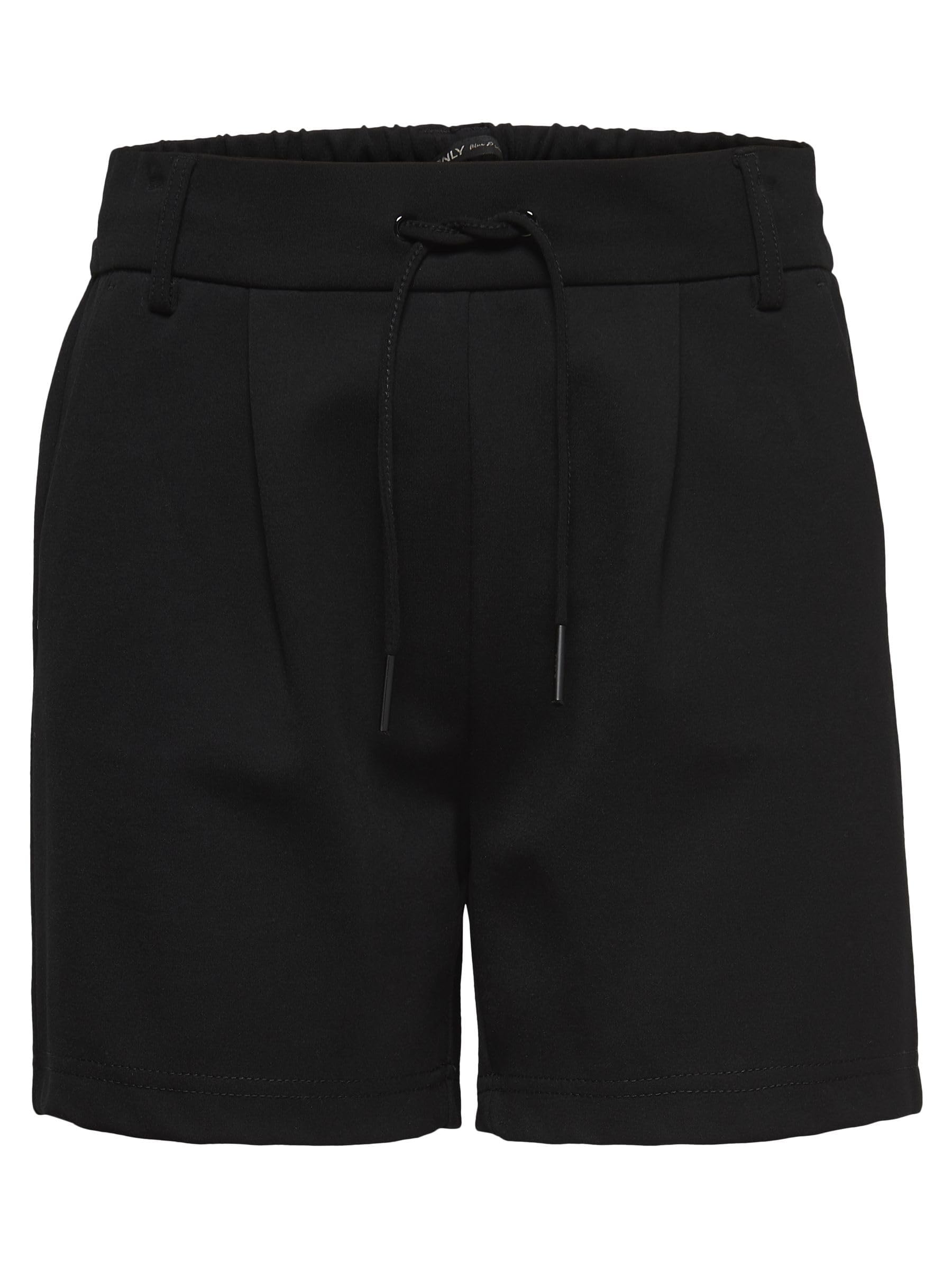 ONLY Stoffshorts Poptrash 15127107 Schwarz Regular Fit M