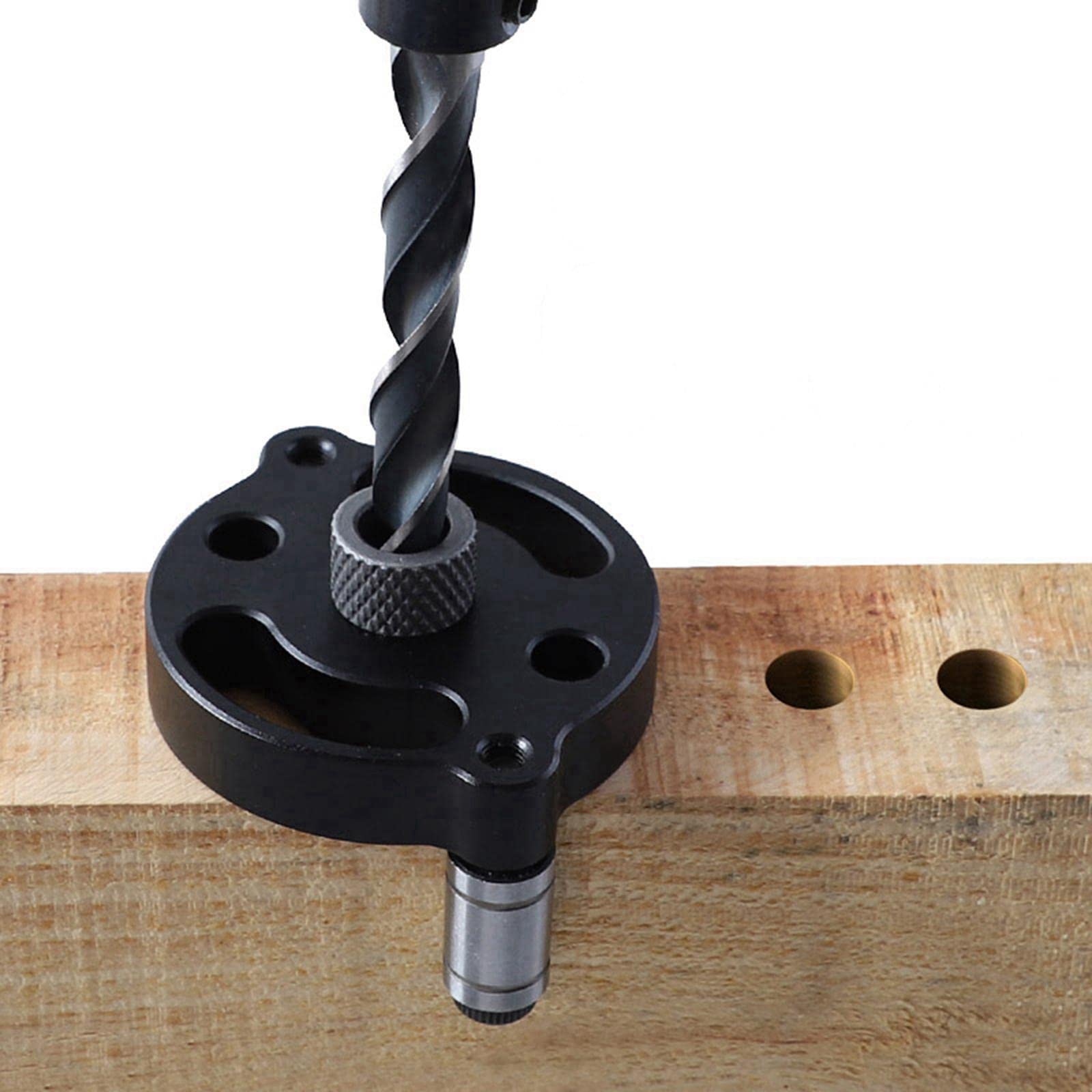 Vertikaler selbstzentrierender Dübel, 6/8/10 mm, für Handwerk, Holzbearbeitung, Tischler, Schwarz, 5 Stück