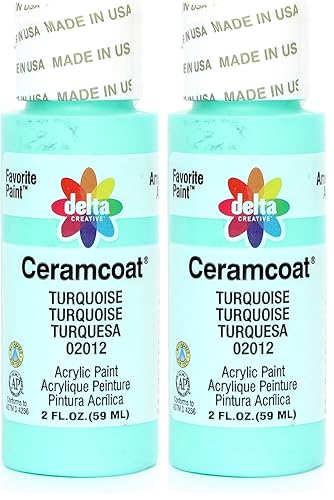 Delta Creative Ceramcoat Acrylic Paint in Assorted Colors (2 oz),