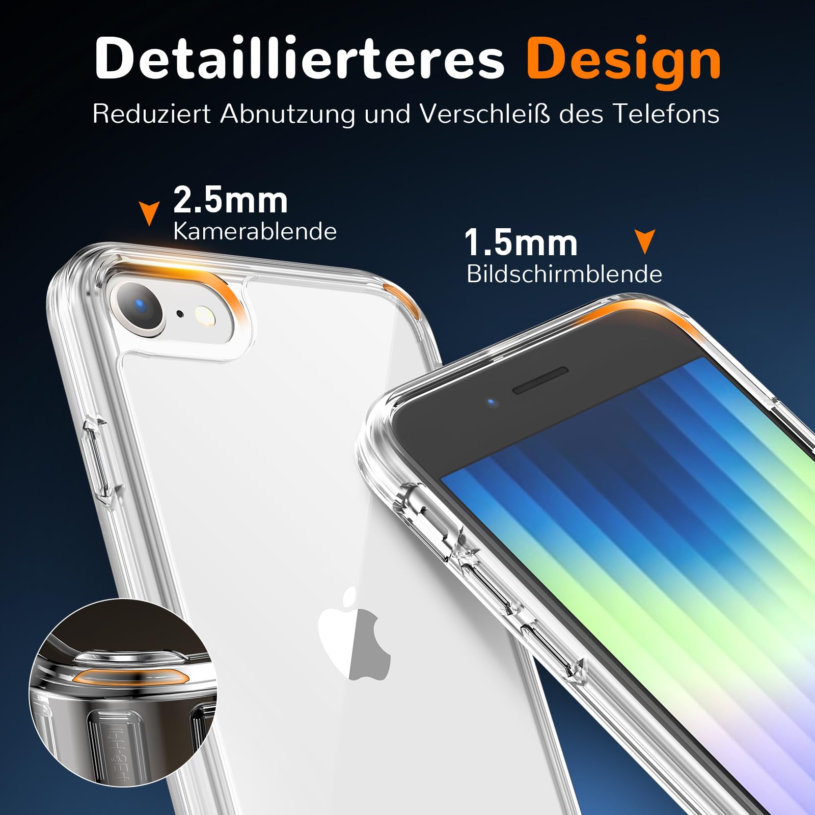 Clear Case for iPhone 15, Ultra Thin, Shockproof TPU Cover, Anti-Yellowing, Crystal Clear, Phone Case for Apple iPhone 15 - Clear — view 629