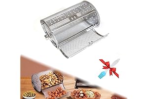 Rotoq 360 Rotatable Rotisserie Wings Basket Rotating Grill Basket