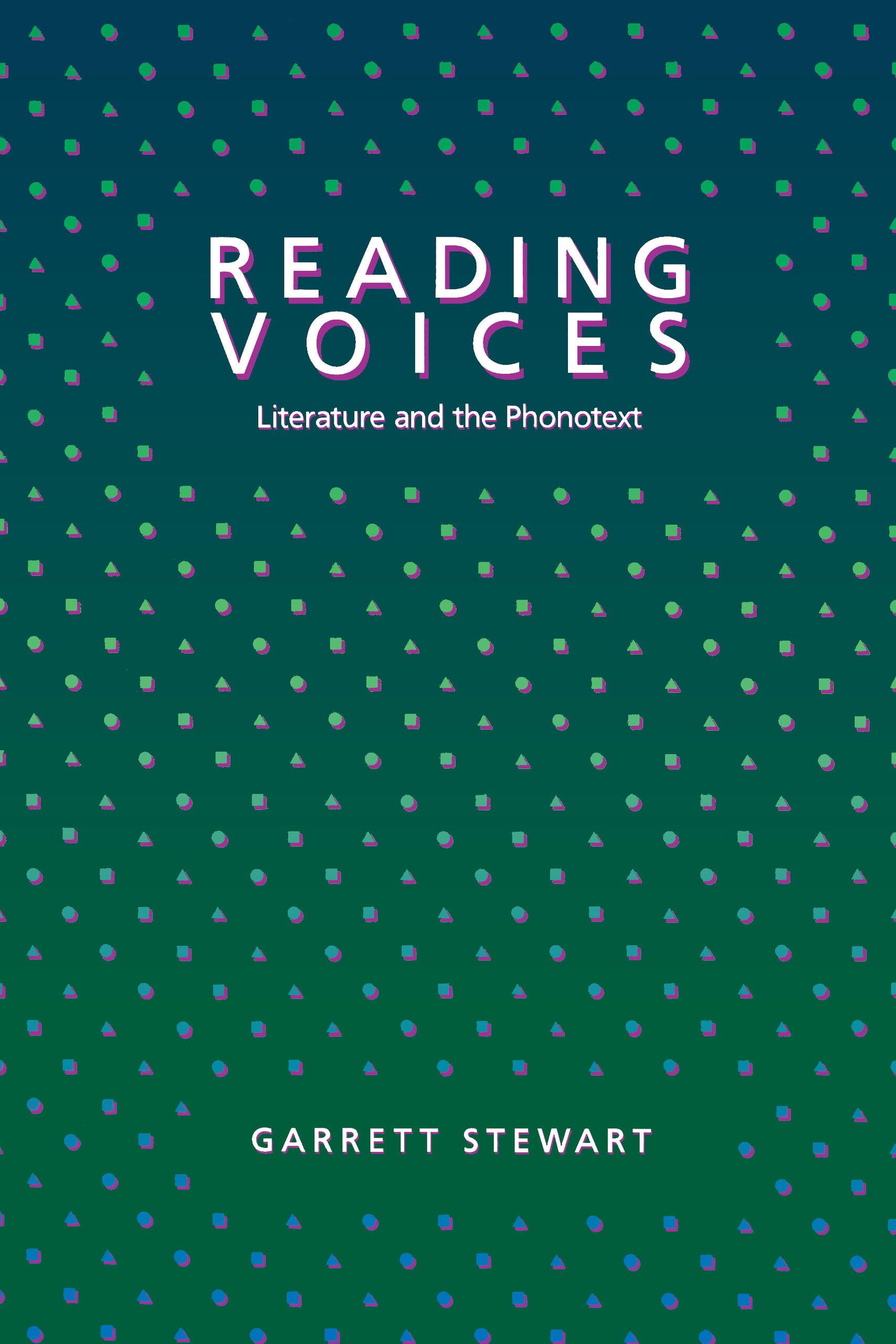 Reading Voices: Literature and the Phonotext. Stewart 9780520070394 New<|