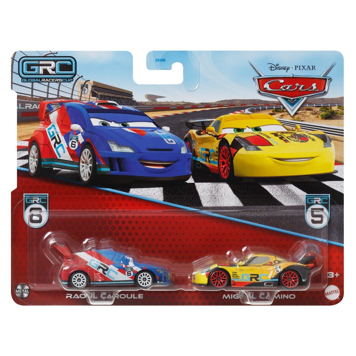 Amazon.com: Cars Disney Pixar Pack 2 Metal Cars 1:55 - Raoul