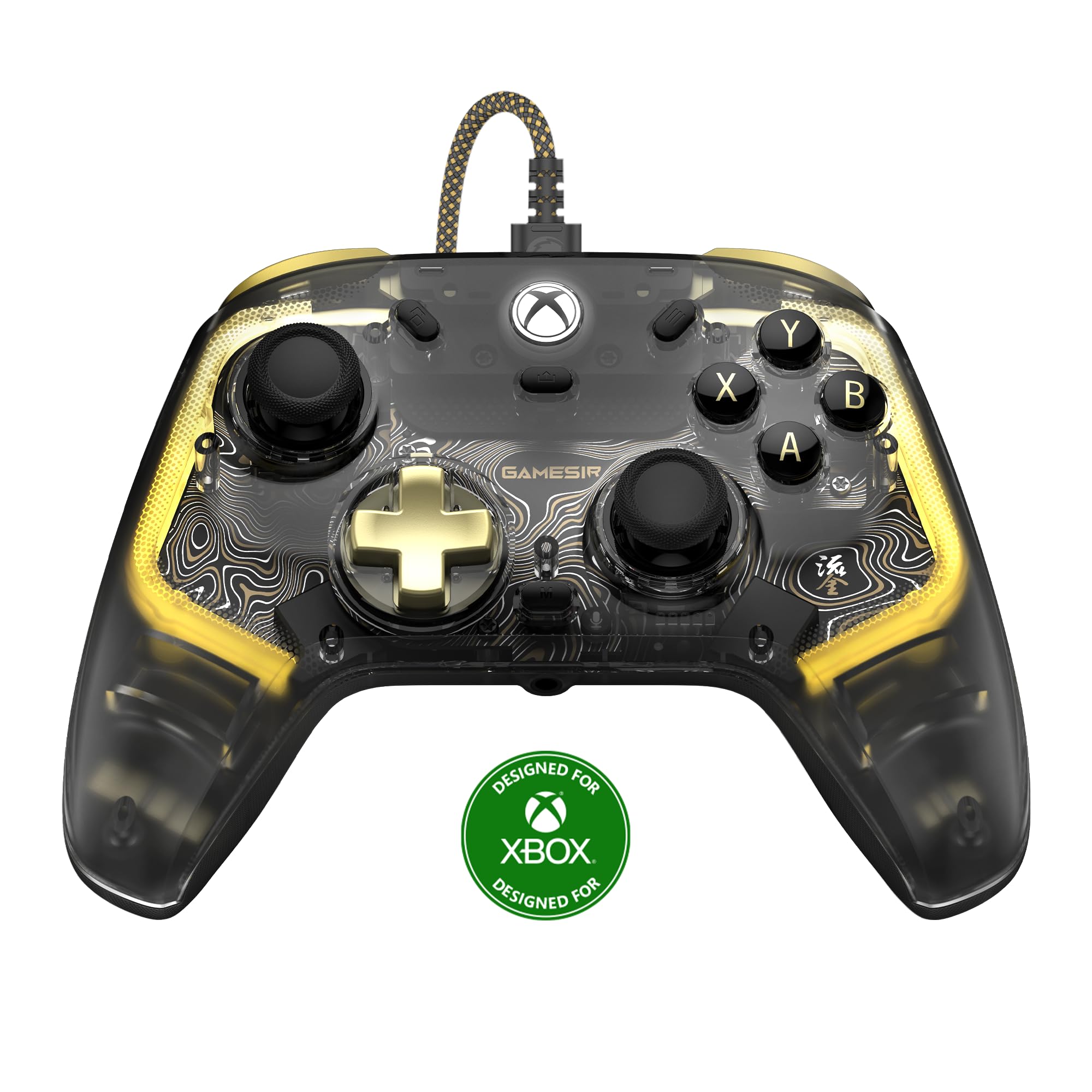 GameSir Kaleid Flux Enhanced Wired Controller for Xbox, RGB Lighting and Hall Effect Joystick, Compatible with Xbox Series X|S, Xbox One, Windows 10/11 PC - Officially Licensed