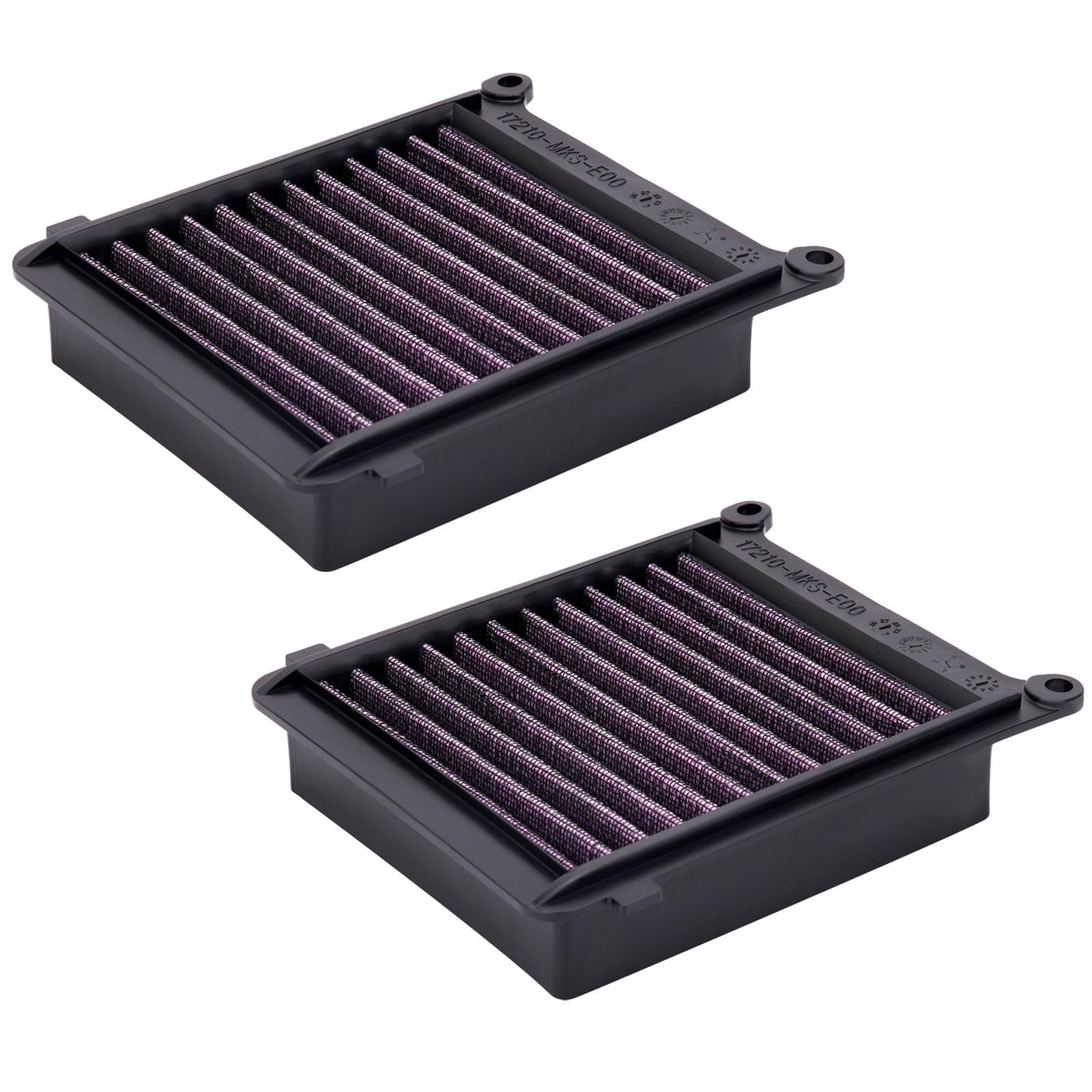 Road Passion Filtro de Aire17210-MKS-E00 Compatible con Honda CRF1100 LA Africa Twin Adventure Sports ES ABS EERA 2024 /CRF1100 LD Africa Twin Adv Sports DCT ABS 2L 2020 /CRF1100 LA 2019-2025 (2 PCS)
