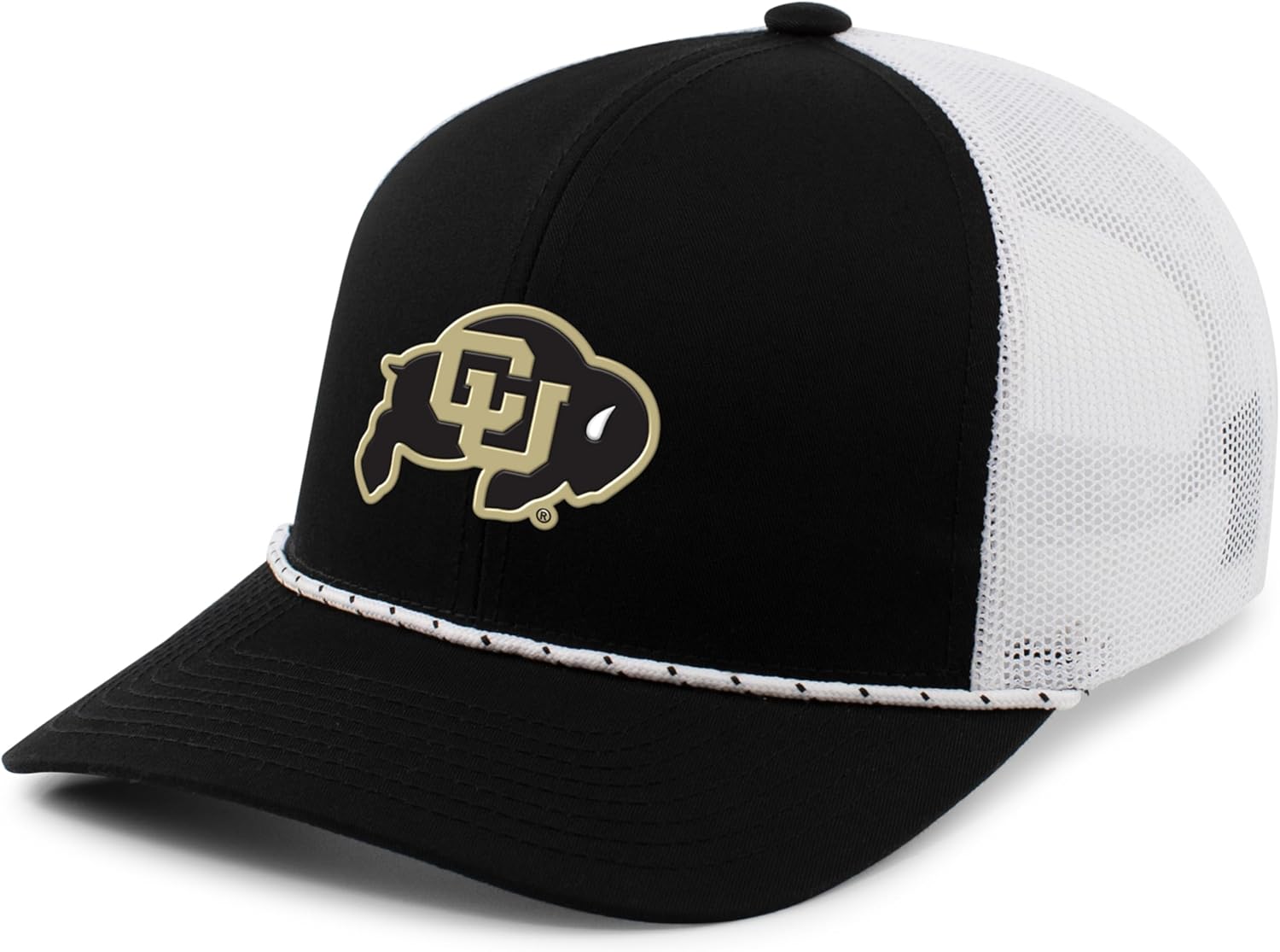 Pacific Headwear Trucker Snapback Braid Cap - Image 2