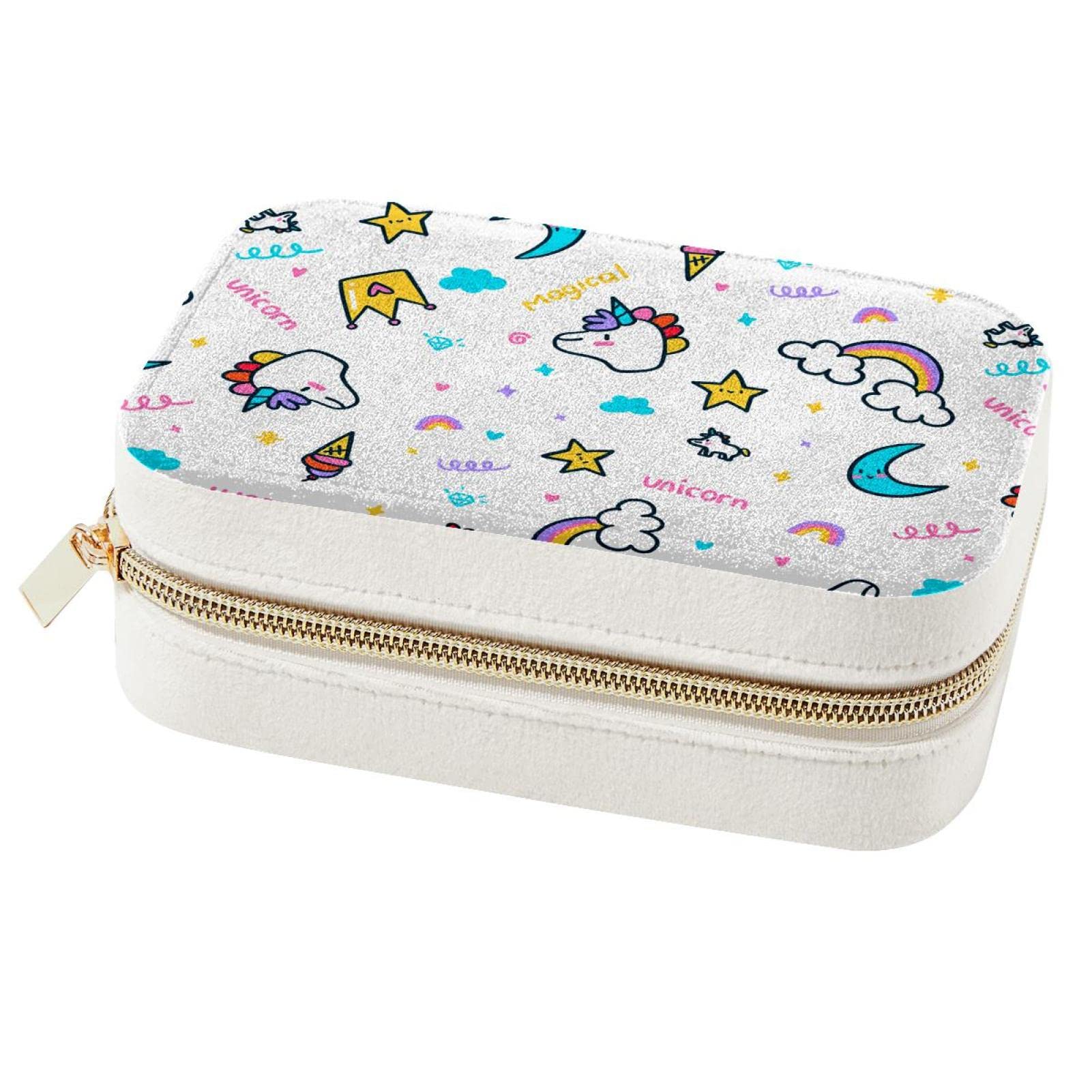 Organiseur de bijoux de voyage licorne pour vos vacances