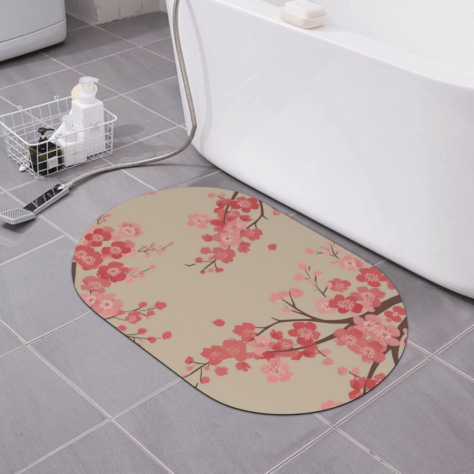 Tapis de douche super absorbant fini les sols mouillés salle de bain