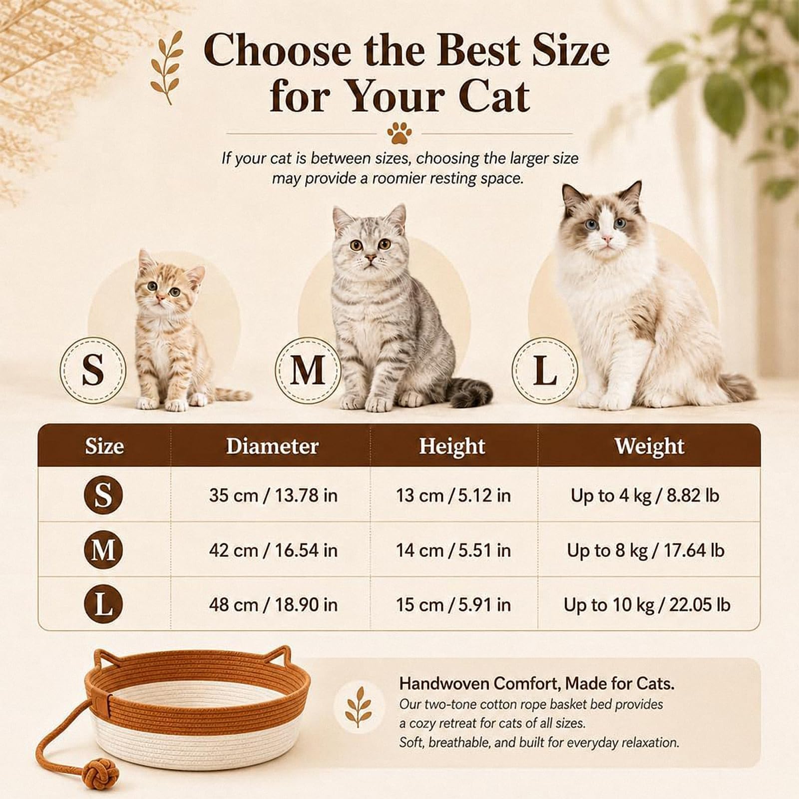 Instinct Basket for Cats，Green：L