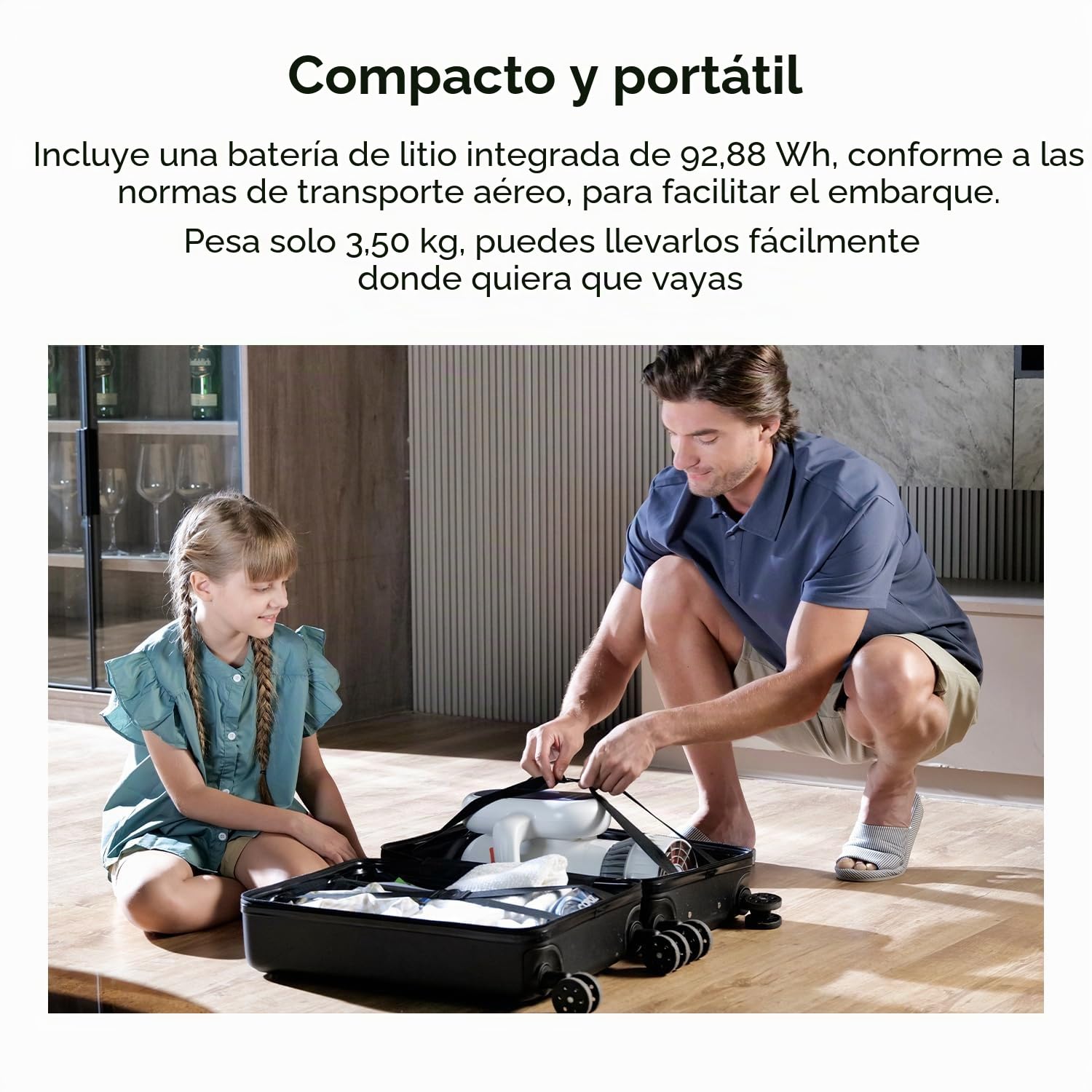 Sublue Hagul - Patinete subacuático de 50 Minutos, 2 Marchas, Interruptor de Velocidad de 50 Minutos, 15 m, Impermeable, para Deportes acuáticos, Piscina para niños