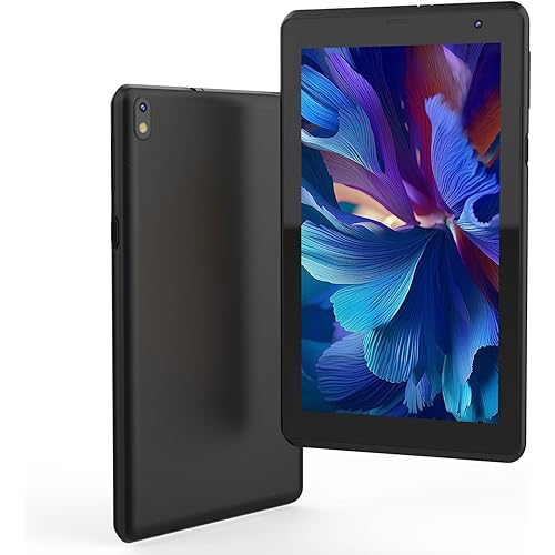 2024 Tablet, Android 12 Tablet, 7 inch Tablet, IPS Touch Screen, Quad-core, 4GB+32GB (1TB Expansion), WiFi, BT, Tablet Screen Protector, Lightweight.
