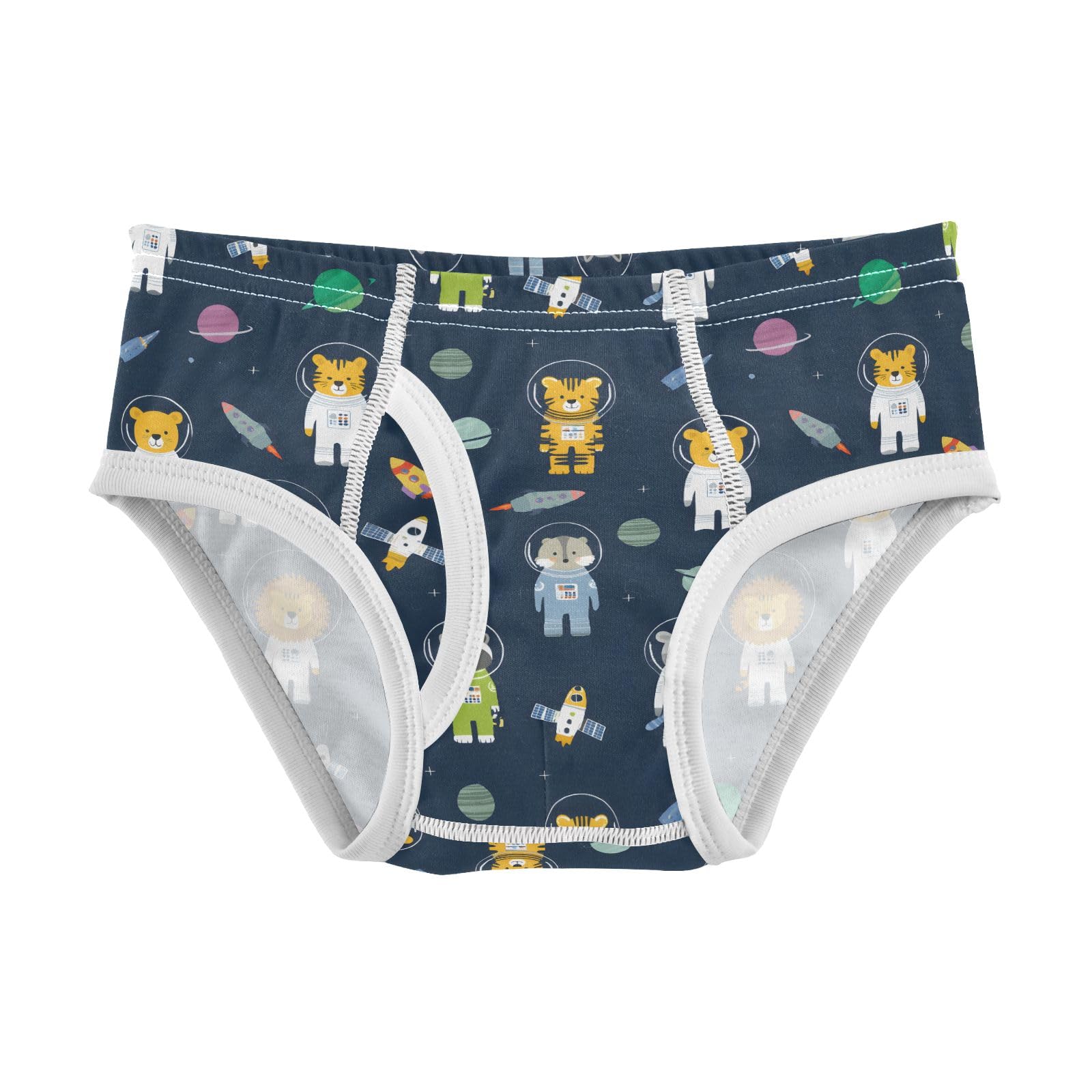Boys Exclusive Briefs Toddler Underwear 95 Combed Cotton Boxerbriefs 2T Animal Astronauts