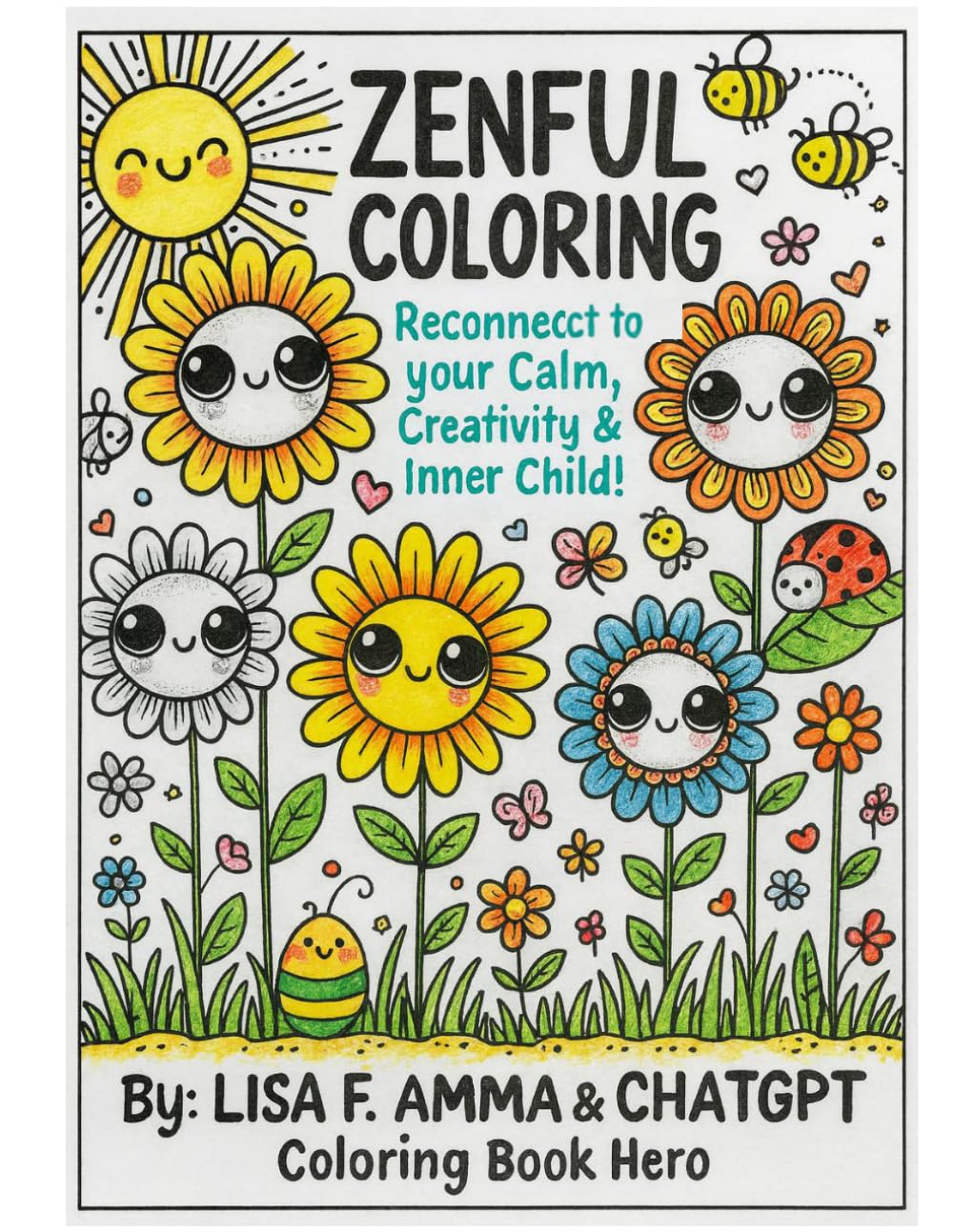 Zenful Coloring: Reconnect to your Calm, Creativity & Inner Child