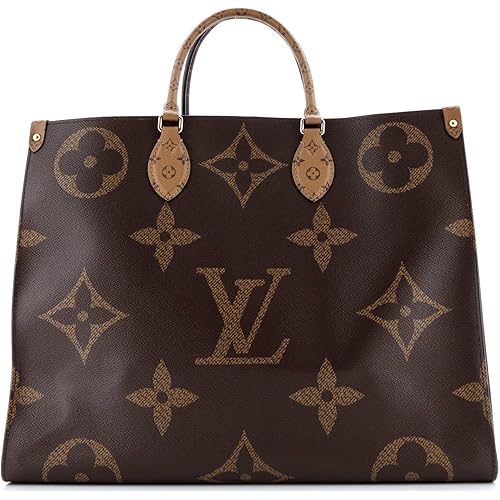 Louis Vuitton, Pre-Loved OnTheGo Tote Reverse Monogram Giant GM, Brown