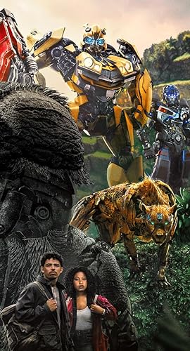 Miniatura 4 de TRANSFORMADORES RISE OF THE BEASTS PELÍCULA CARTEL 2 CARAS ORIGINAL 27x40 ANTHONY RAMOS