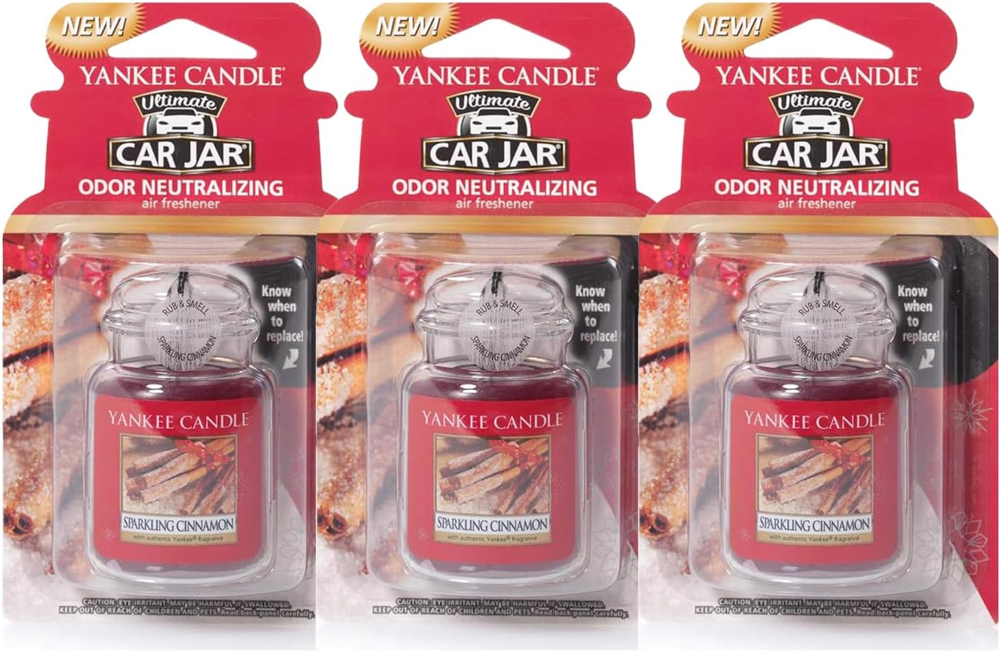 Yankee Candle 1220909E Car Freshener, Car Jar Ultimate