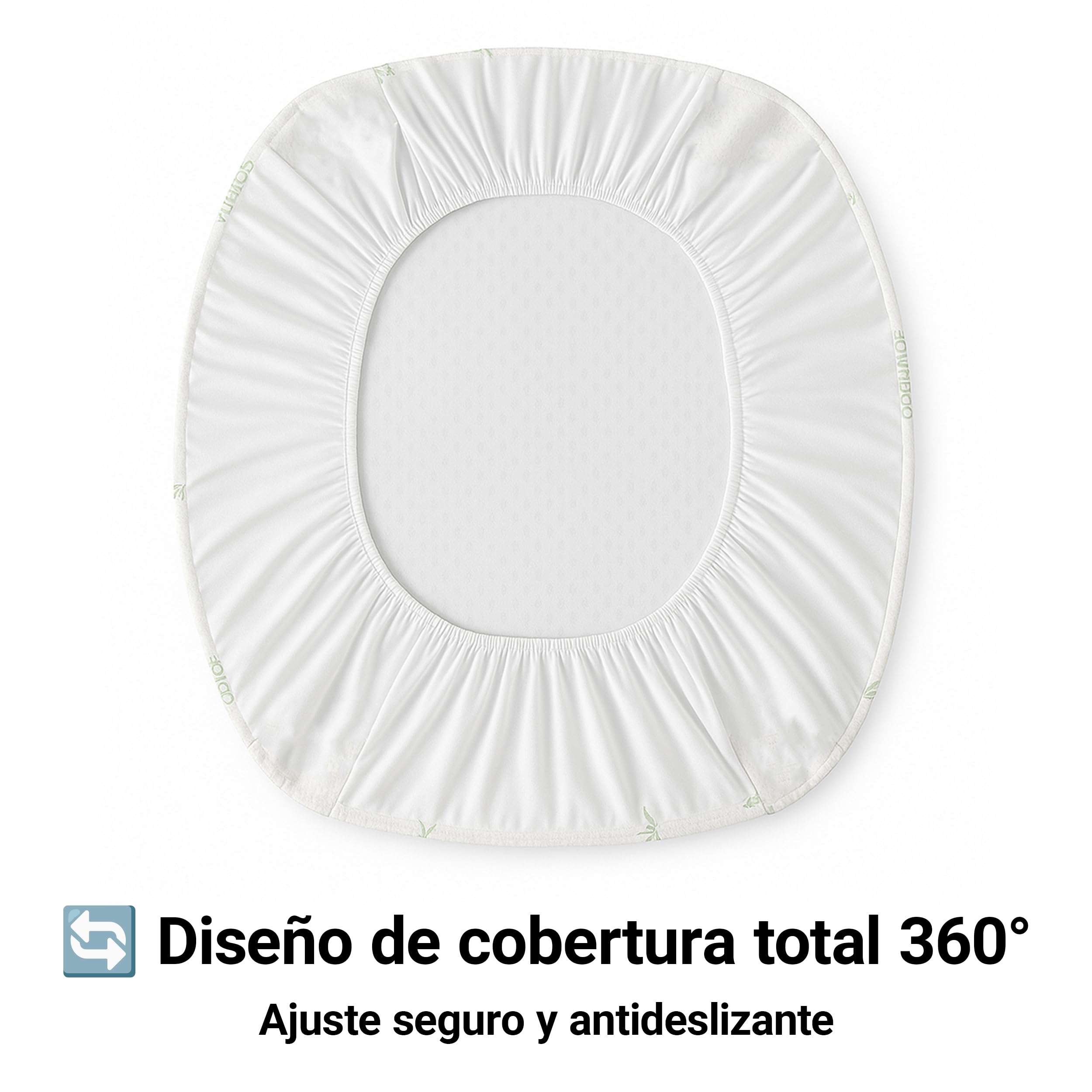Protector Colchón Bambú Impermeable - Cubre Colchón Transpirable y Suave - Funda Colchón Ajustable hasta 30cm - Cama 90x190/200cm - Fibra de Bambú y Viscosa Premium, 2 Unidades