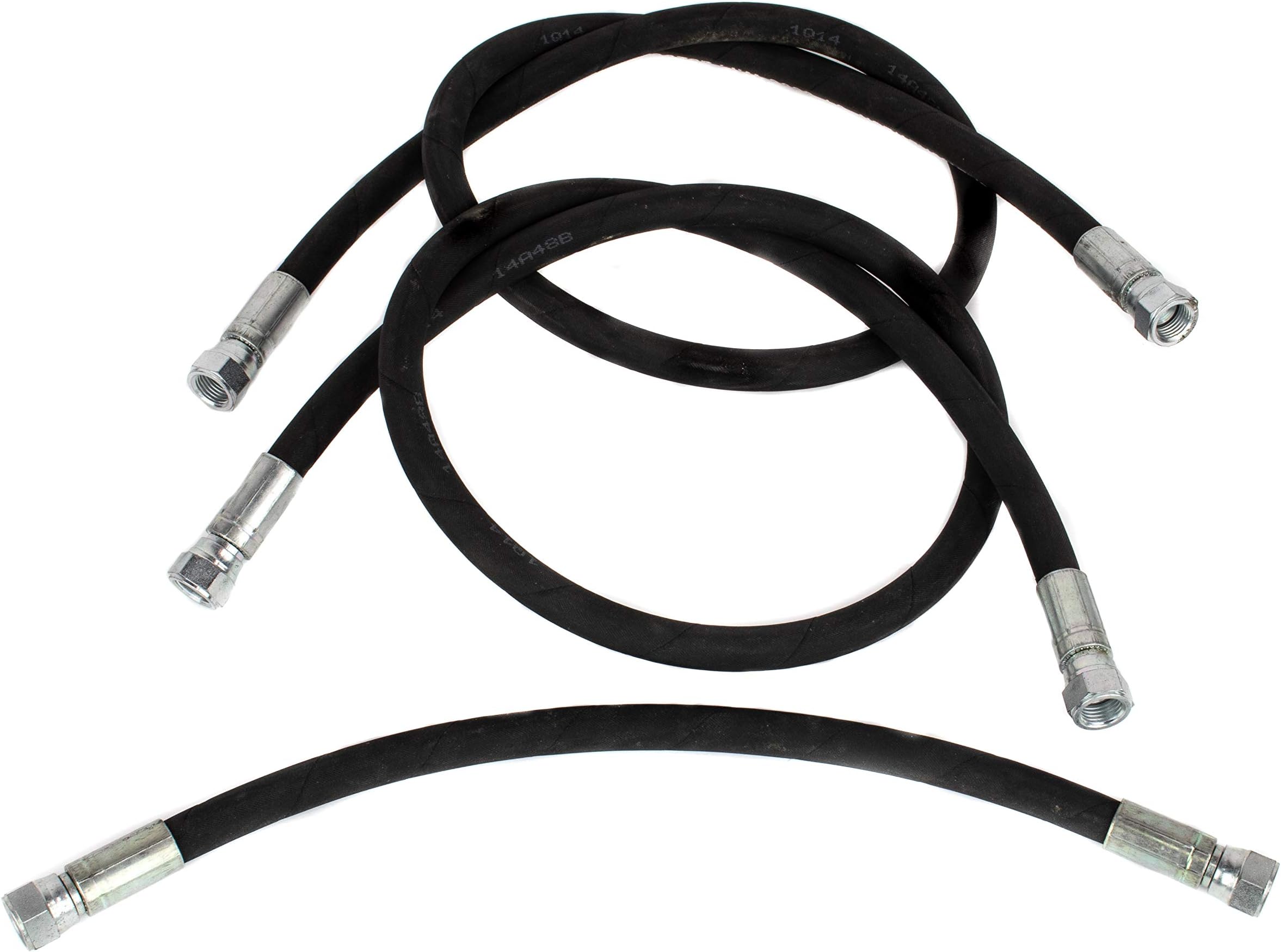 SAM Replacement Hydraulic Hose For Fisher Snow Plows - 1/4" X 42", Model 1304627 (Similar To Fisher OEM# 56591) - View #8