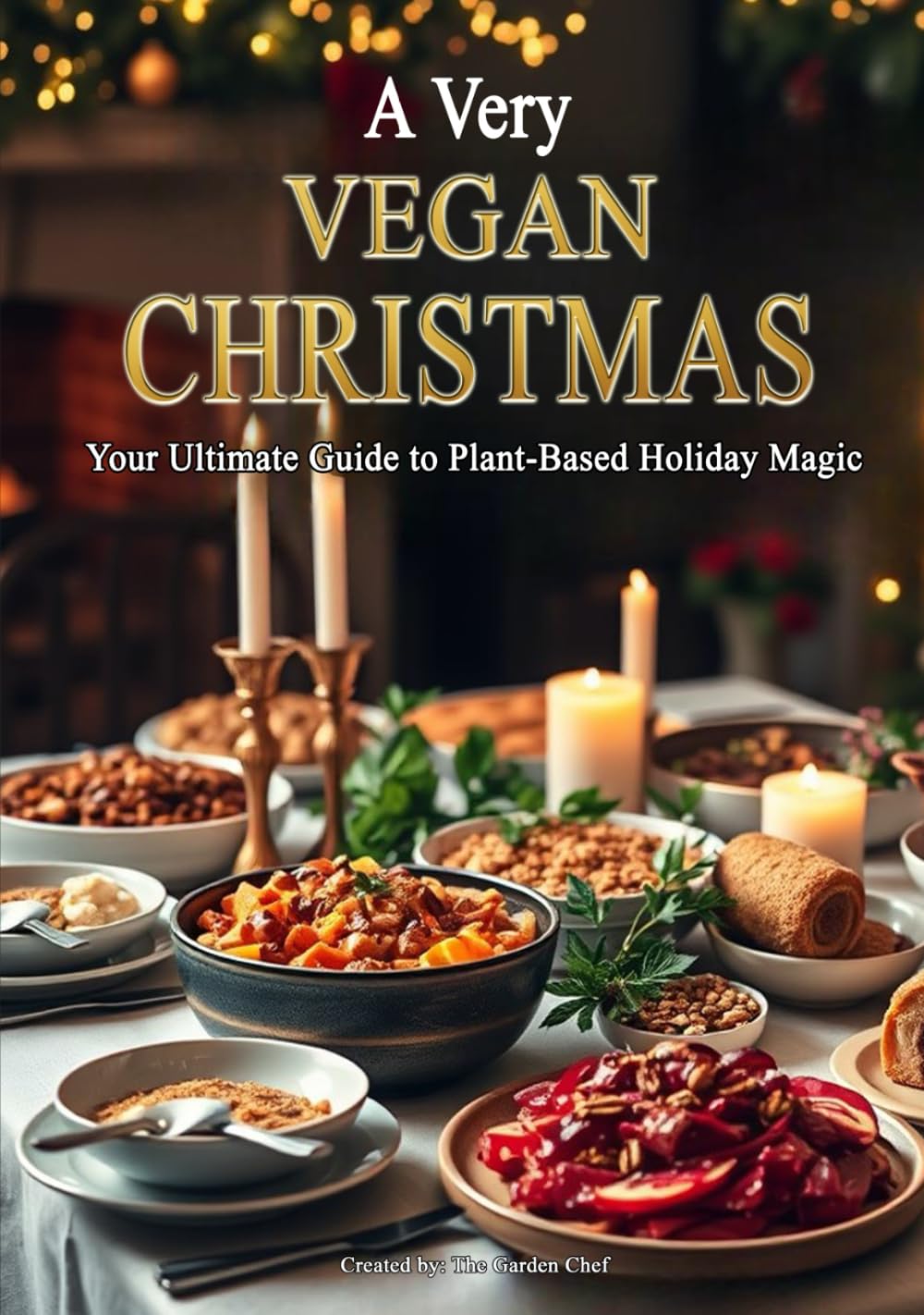 A Very Vegan Christmas: Your Ultimate Guide to Plant-Based Holiday Magic (The Garden Chef Series: A Journey of Flavor, Health, and Creativity)