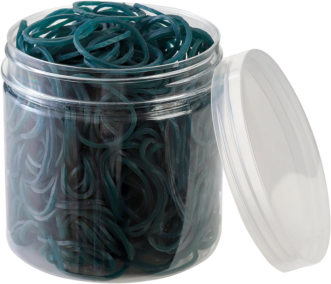 500Pcs 1.5in Blue Rubber Bands Stretchable Rubber Elastics Bands General Purpose Elastic Stretchable Bands Sturdy Rubber Bands for Home, Office, School, Stationery Supplies