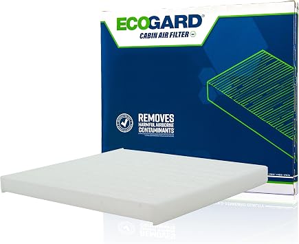 ECOGARD XC10305 Premium Cabin Air Filter | Fits 2014-2020 Jeep Cherokee 2.4L; 2014-2018 Cherokee 3.2L; 2015-2017 Chrysler 200 2.4L, 3.6L