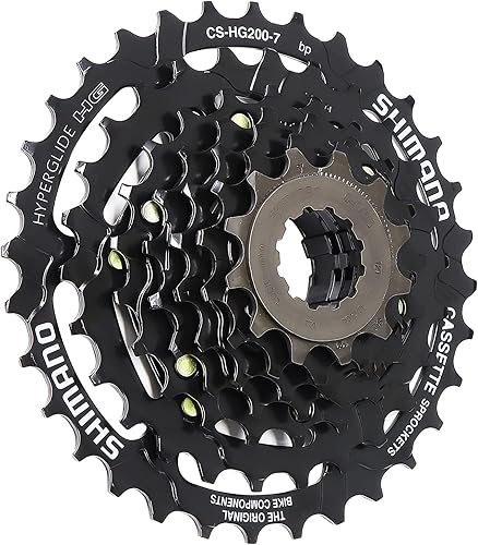 Miniatura 1 de Hycline 78 Piñón de la bici del casete CS-HG200 de la bici de la velocidad, 12-32 dientes