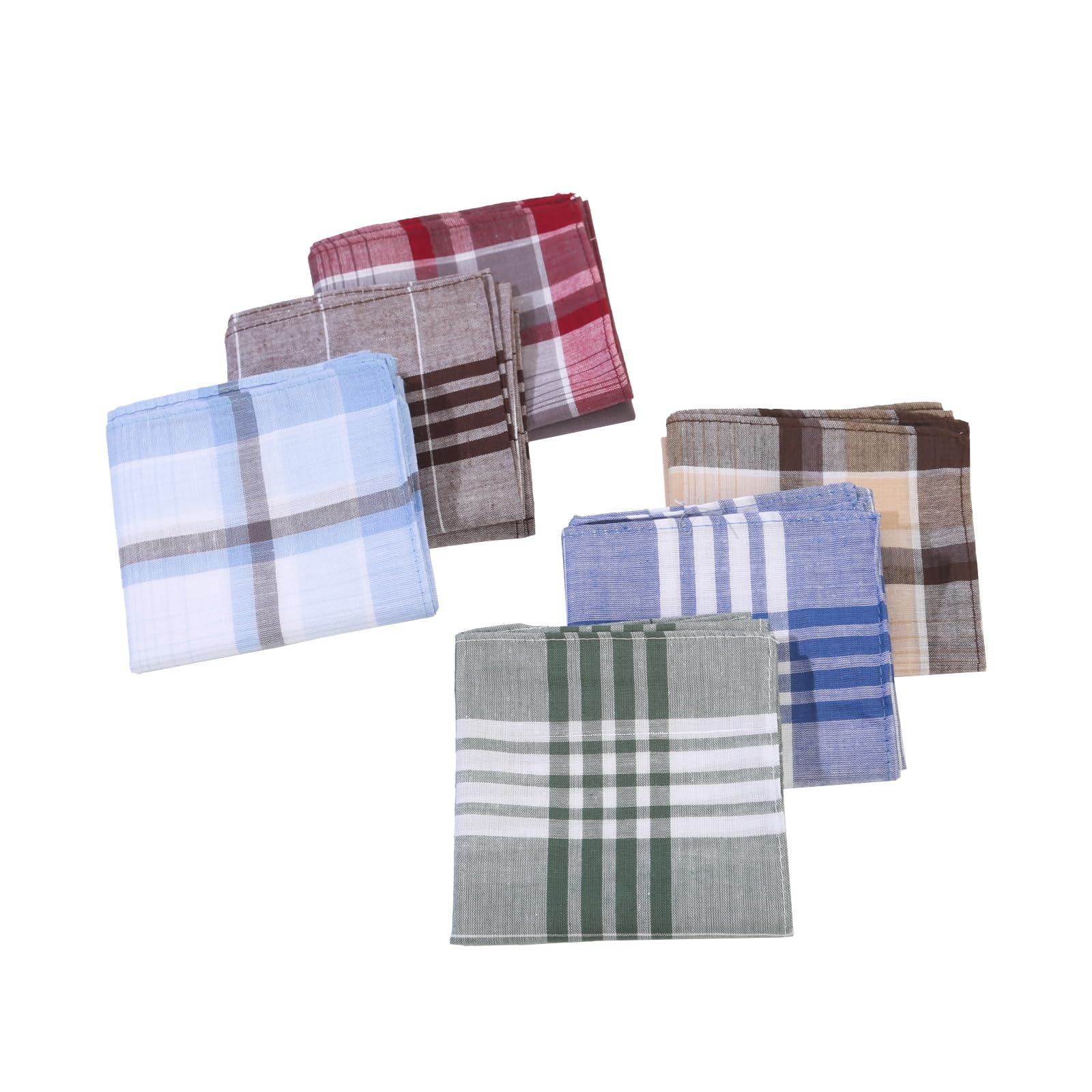 Yamoloz handkerchief for men cotton 6 Pack