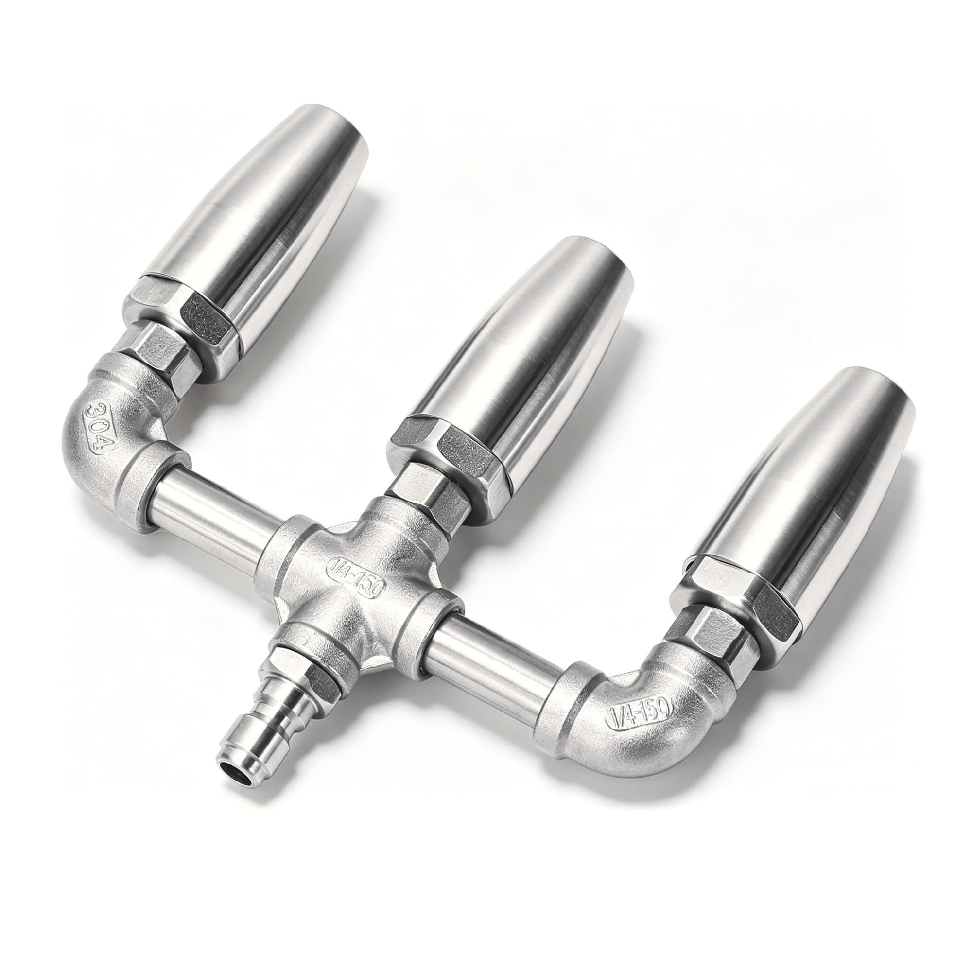 Pressure Washer Dual Turbo Nozzle Replacement Fittings