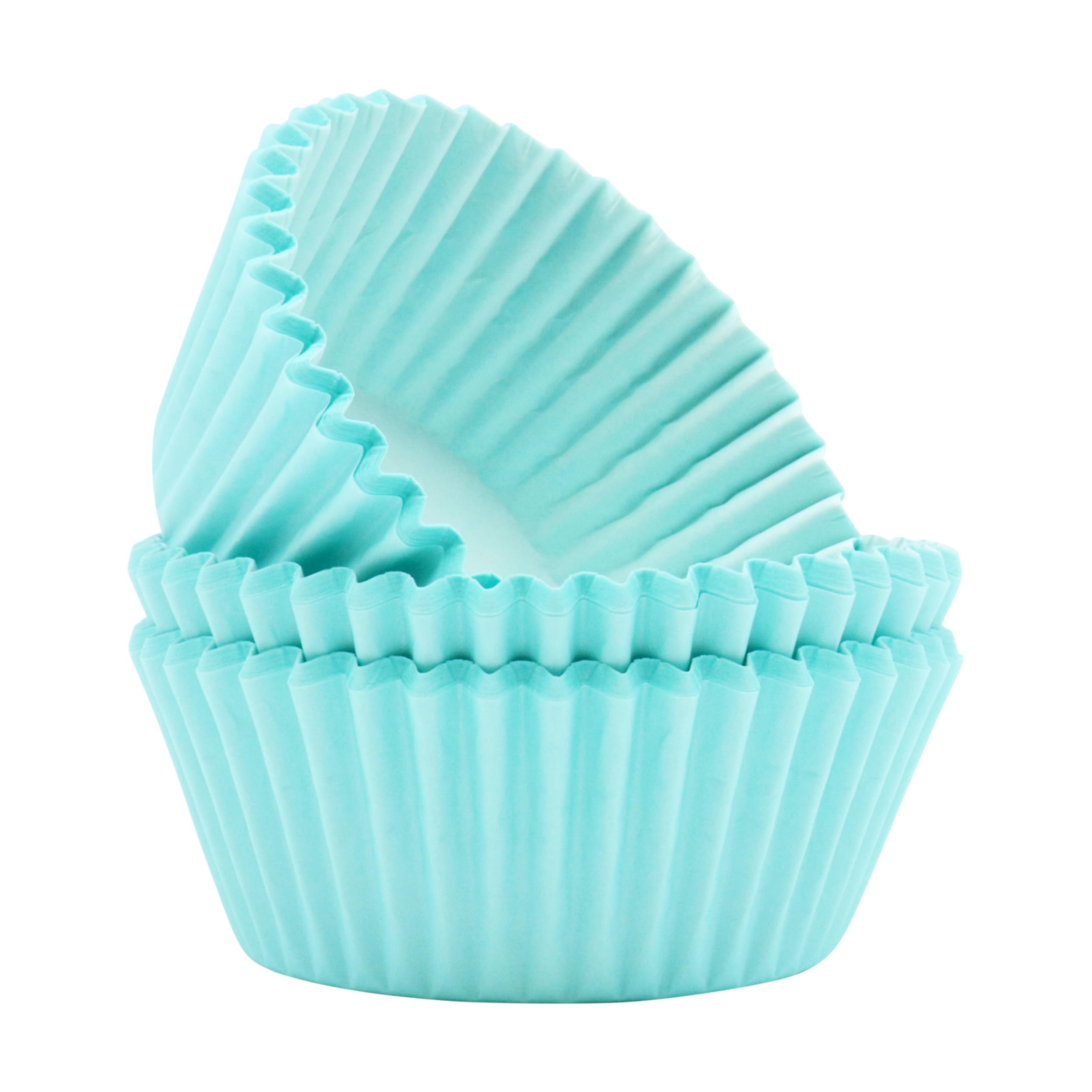 Pme Green Block Colour Cupcake Cases Mint (60 Pack)