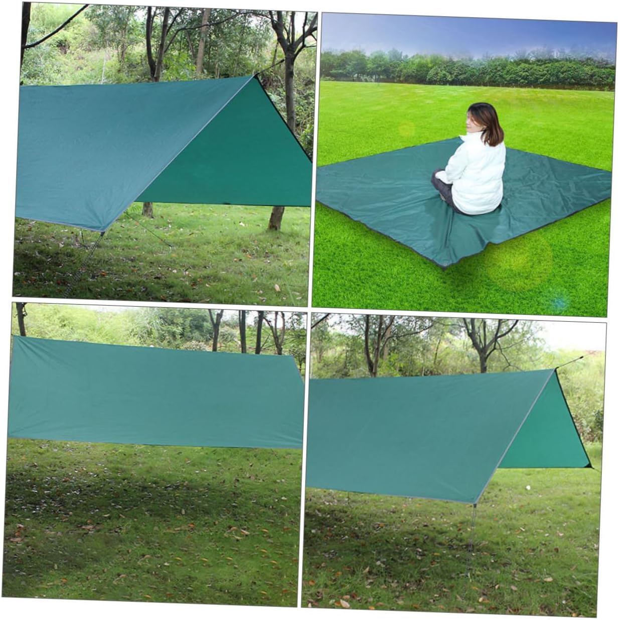 BESPORTBLE Corners Square Camping Tent Tent Lightweight Design Outdoor Travel for Season Use