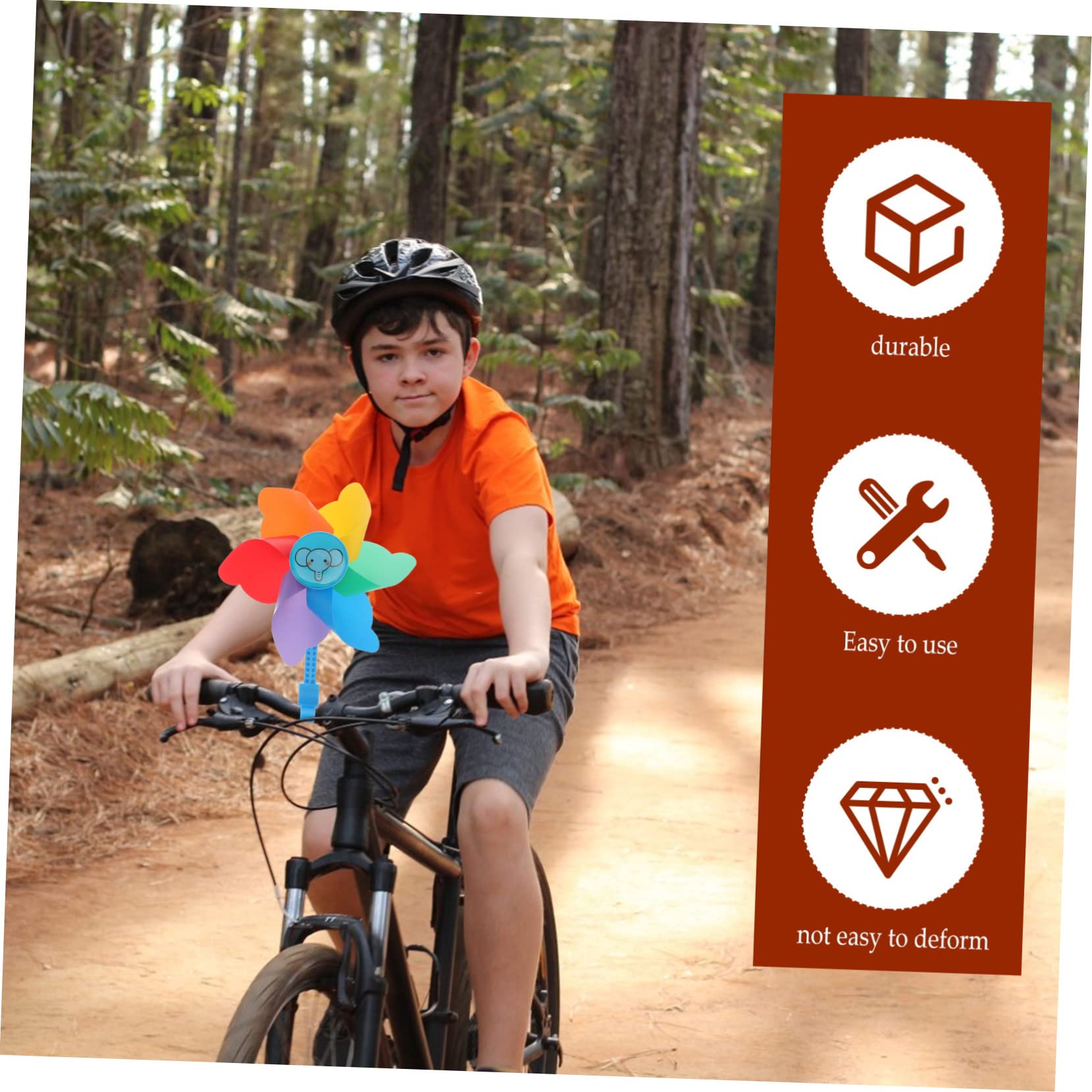 Toddmomy Windmill Toy for Children 2pcs Plastic Decorative Windmill Present for Boys and Girls