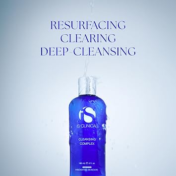 iS CLINICAL Cleansing Complex 3-in-1 Gentle Deep Pore Cleanser Face Wash and Makeup Remover. Helps Acne and Blemish-Prone Skin 180 ml