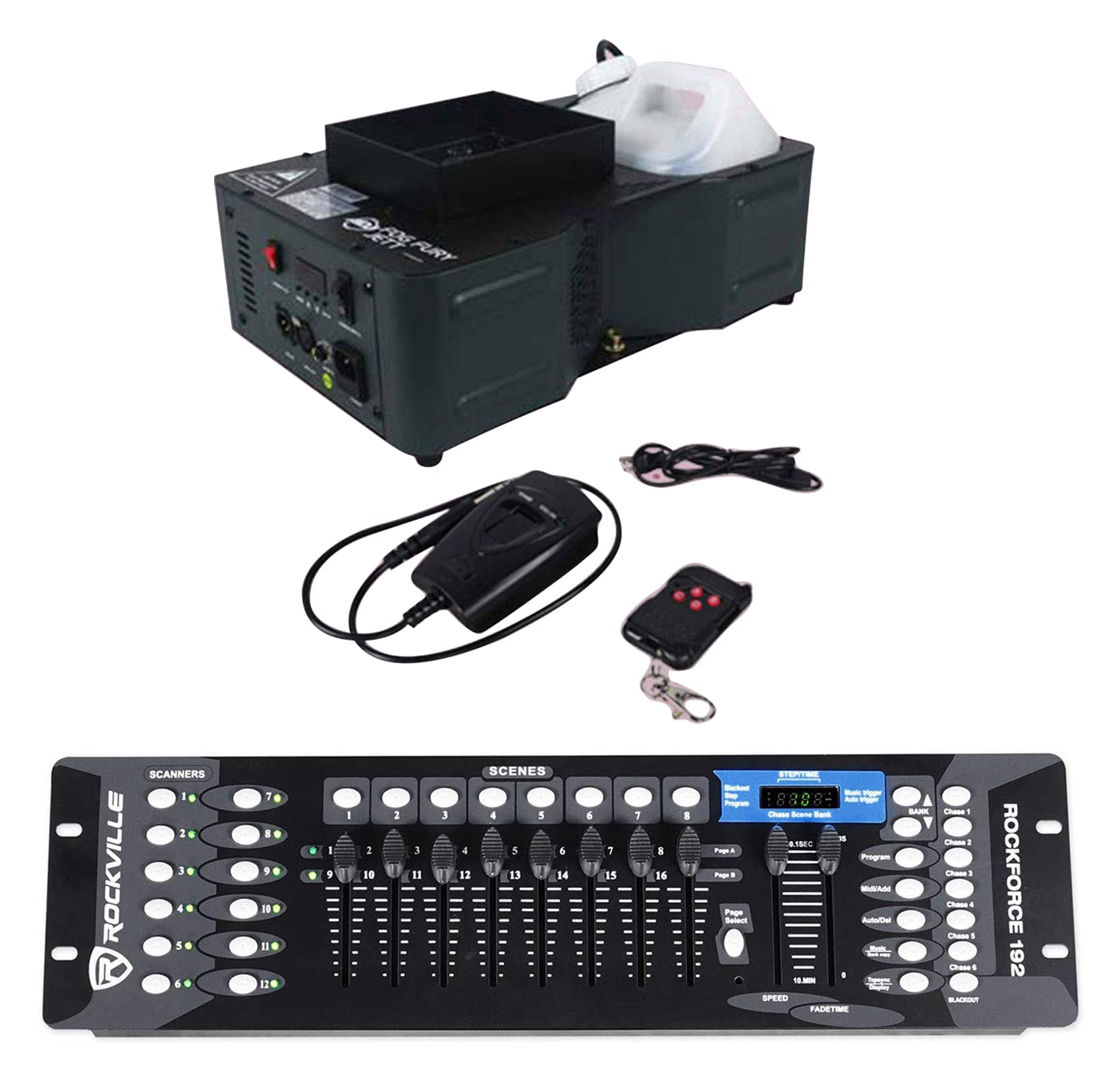 Amazon.com: American DJ Fog Fury Jett Vertical Fog Machine+