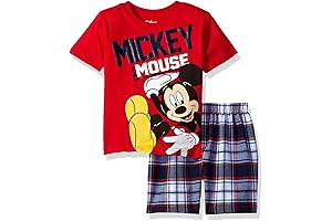 Trendy Mickey Mouse Outfit for Toddler Boys
