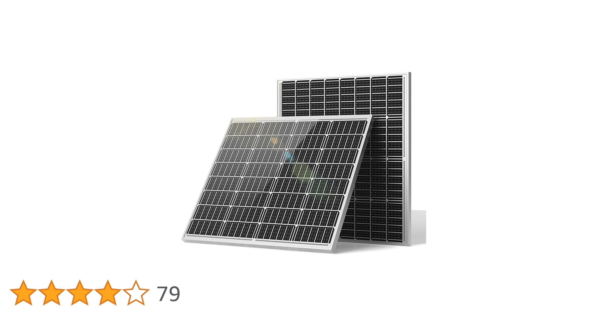 Amazon | GOYOJO ソーラーパネル 200w =100w×2枚 MC4コネクタ