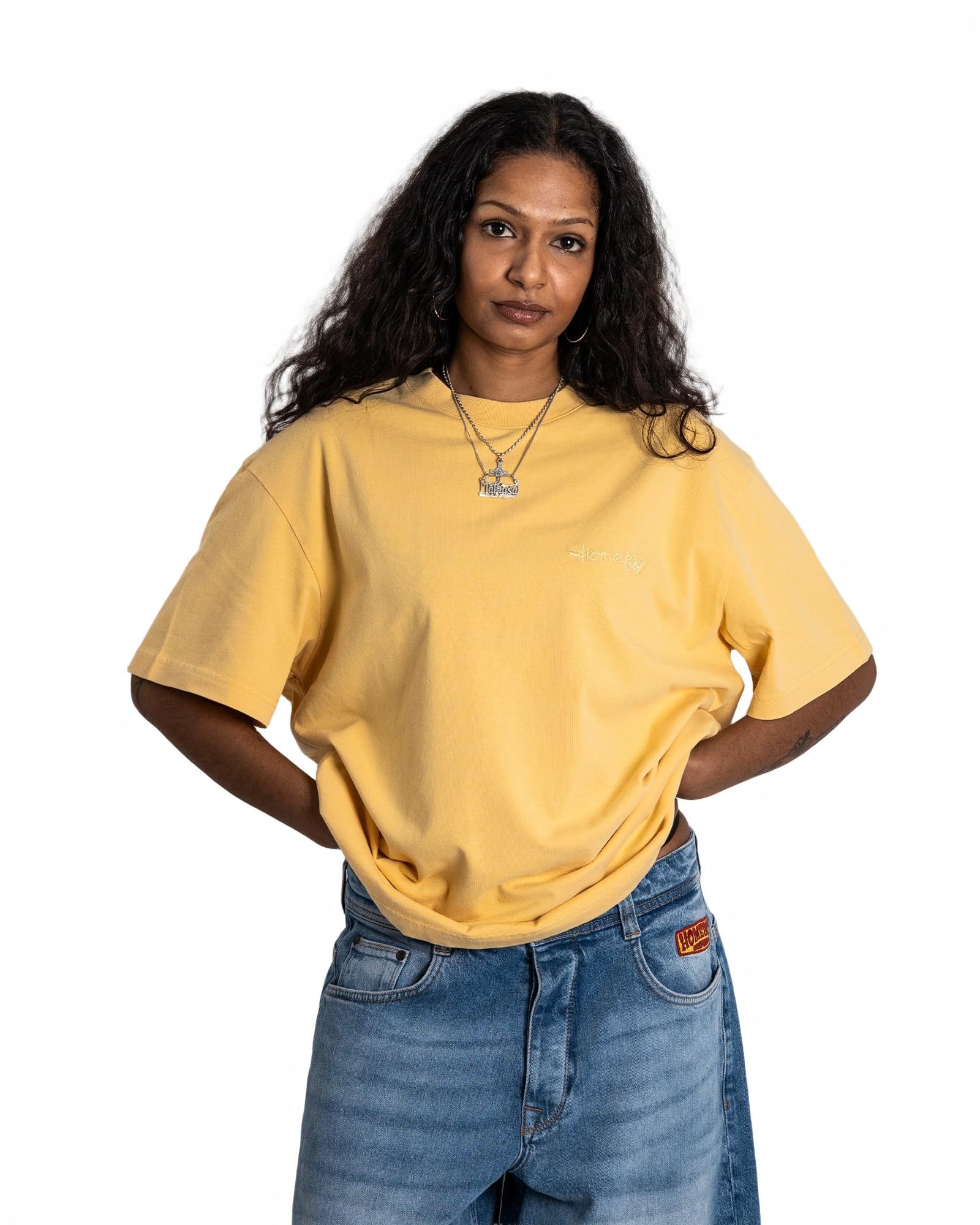 Homeboy Unisex Pencil T-Shirt Yellow XS