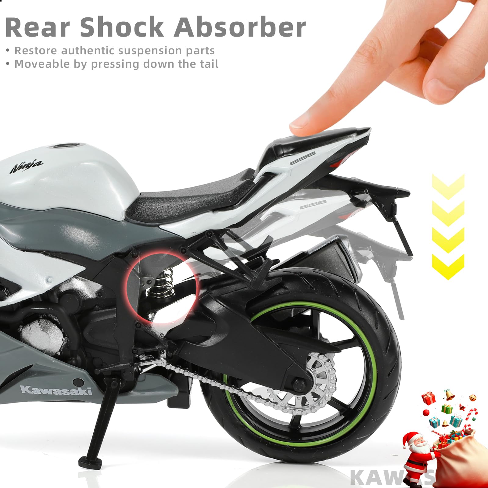 ☆TOY☆様 Amazon.com: Risopen 1:12 Motorcycle Model Toy for Kawasaki Ninja