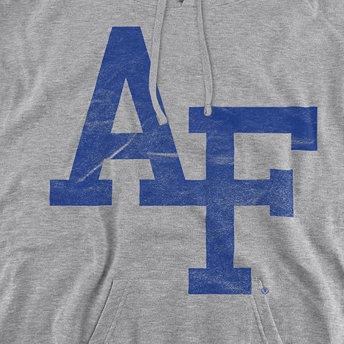 Miniatura 9 de LOGOVISION Colección oficial de sudaderas con capucha para adultos con logotipo primario envejecido universitario