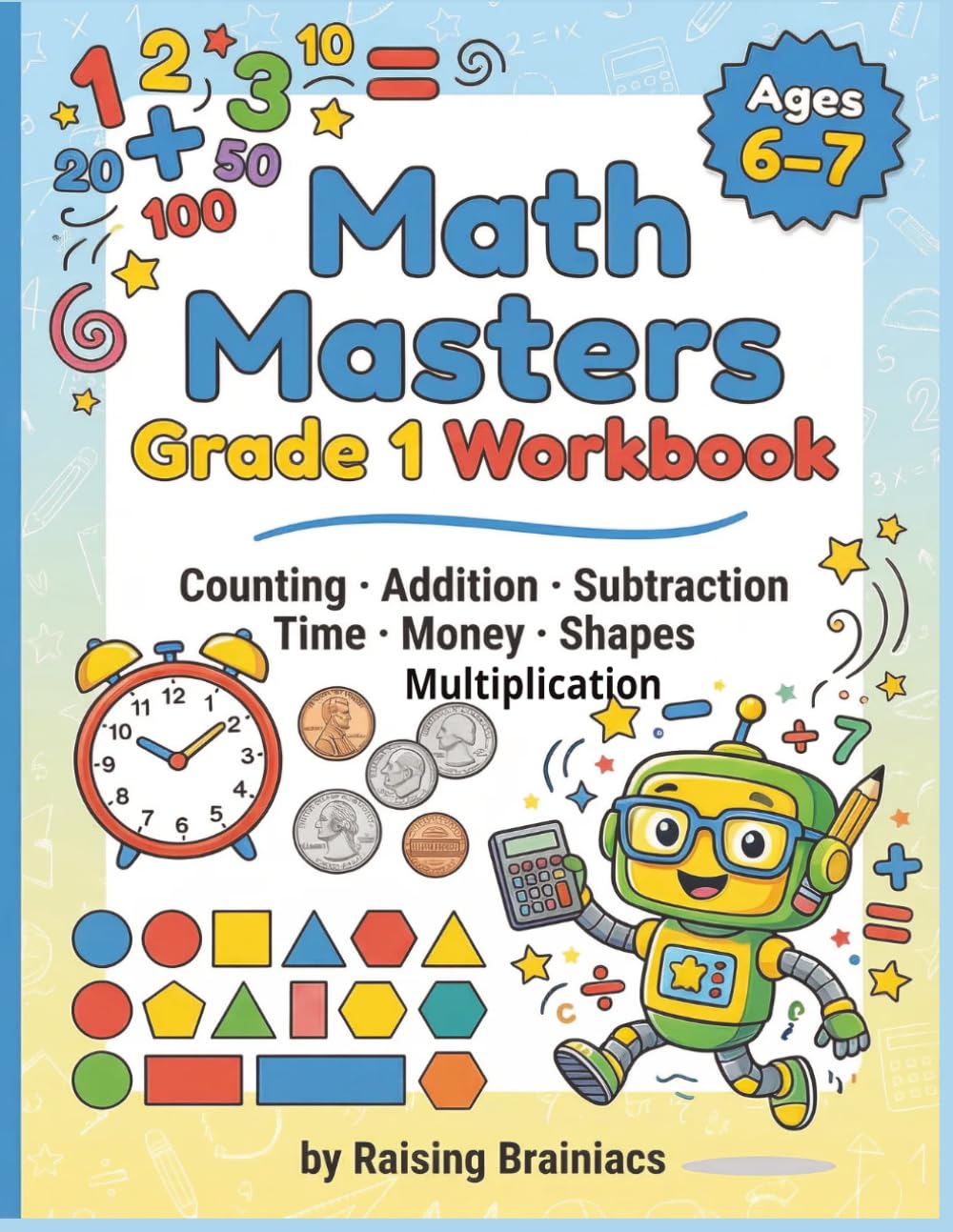 Math Masters Grade 1 Workbook