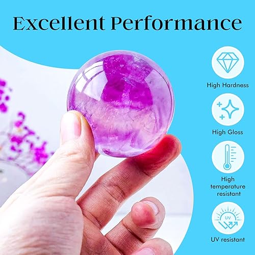 Miniatura 3 de UncleResin Kit de resina epoxi de 32 onzas, relación 11, autonivelante, resina transparente con acabado antiamarilleamiento y sin burbujas para