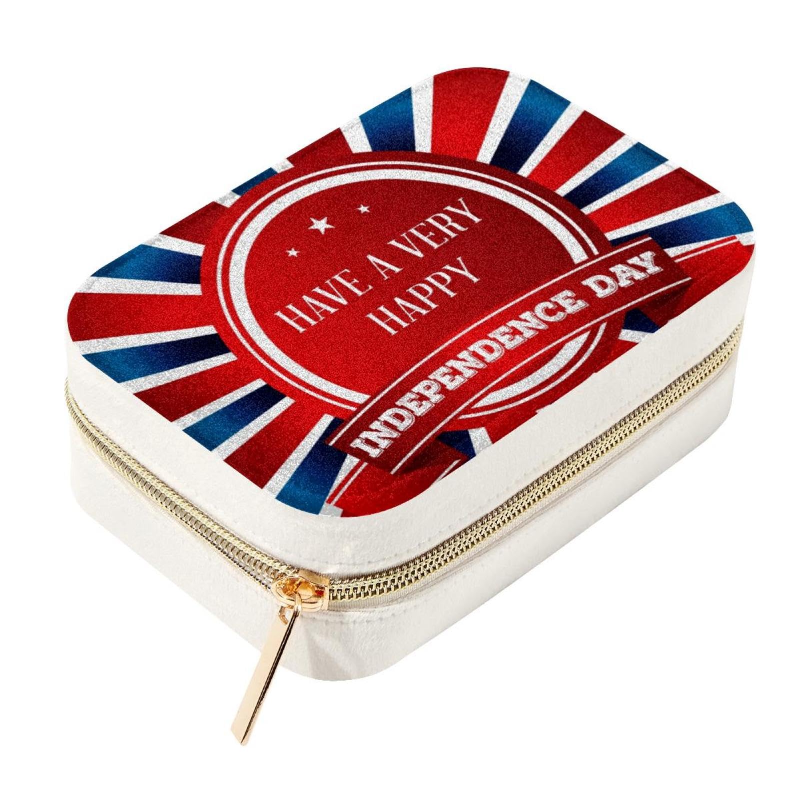 Boîte à bijoux de voyage compacte pour organiser colliers et bagues en vacances