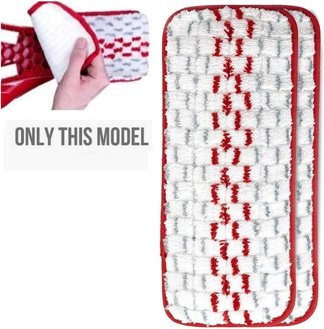 4 Pcs Microfiber Washable Dust Mops Pad Replacement Parts Compatible with O-Cedar ProMist Spray Mop Refill