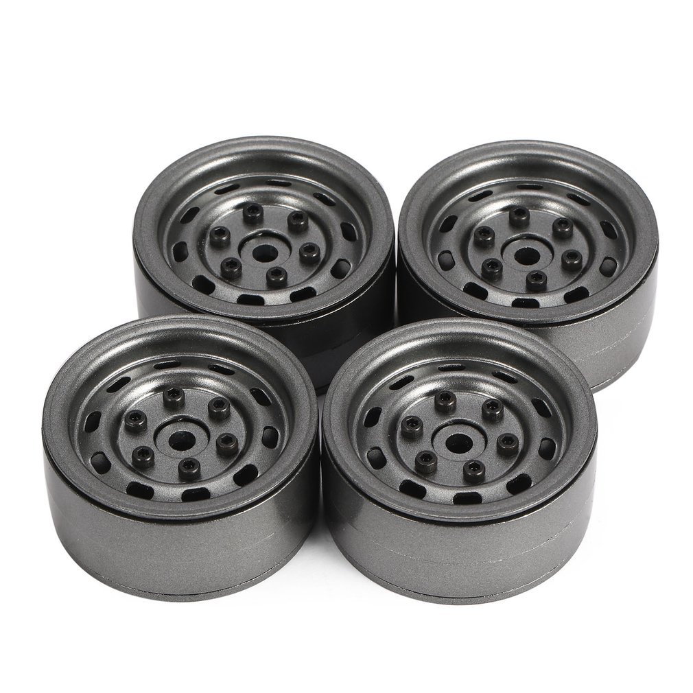 Amazon.co.jp: LAFEINA 1.9インチ RCメタルホイールリム 1/10 RCロック