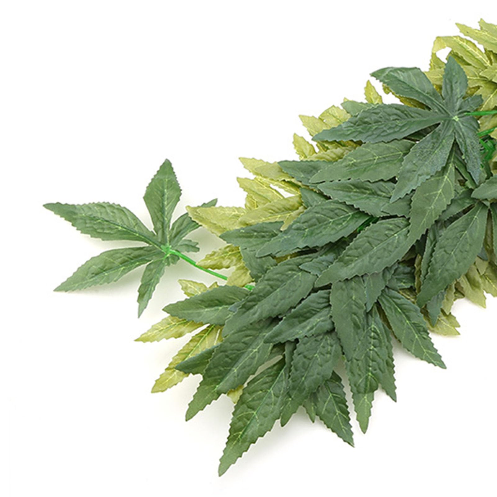 Plantas Artificiales para Exteriores, Plantas Artificiales para acuarios, Plantas Artificiales para peceras para la decoración de peceras, acuarios y terrarios para (20 Pulgadas 50 cm) — view 8