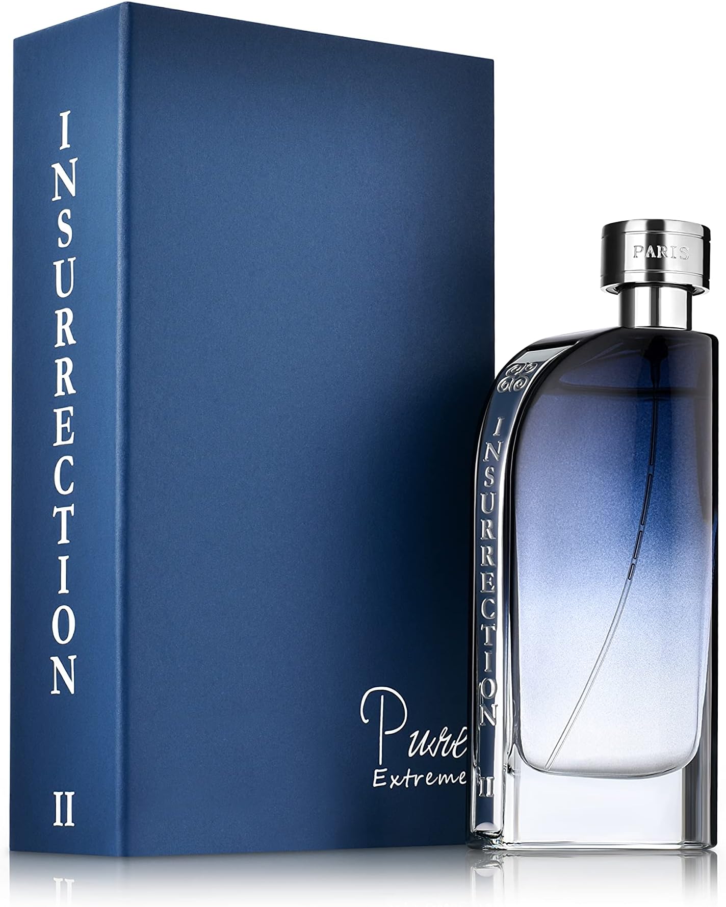 Parisis Perfumes Insurrection II Pure Extreme Eau De Toilette Spray for Men, 90 ml, 3 Fl Oz (Pack of 1)