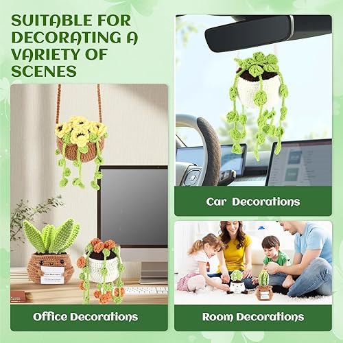 Miniatura 7 de Kit de ganchillo para principiantes para adultos, kit de ganchillo para principiantes con video tutorial paso a paso, suministros para tejer