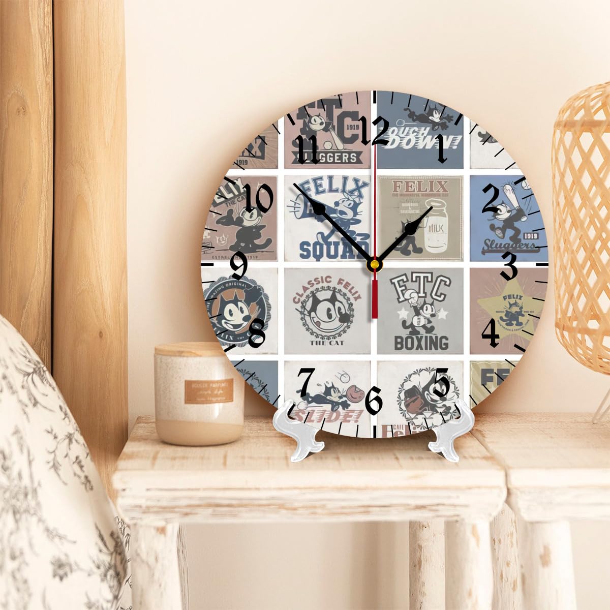 felix the cat フィリックス・ザ・キャット当時物 掛け時計 felix the cat フィリックス・ザ・キャット当時物 掛け時計