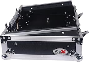 Amazon.com: ProX XS-19MIX8U 8U Top Mount Slanted Flight Case for