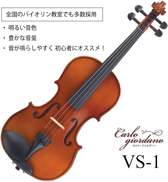 Carlo Giordano Violin Outfit VS -1, blk